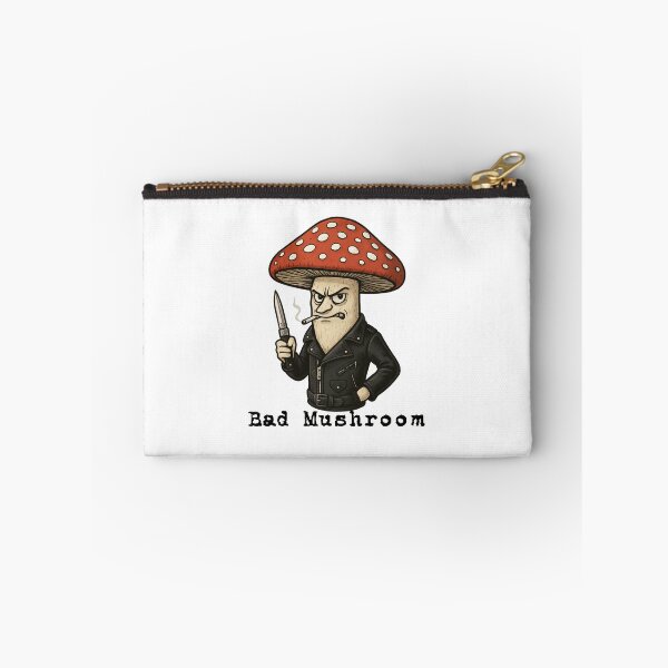 Item preview, Bad mushroom. Amanita muscaria with an attitude designed and sold by anunusualwoman.