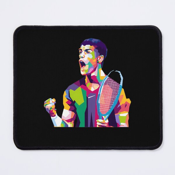 Item preview, Carlos Alcaraz Illustration Carlos Alcaraztenniswinnerchampionsport designed and sold by n4k store.