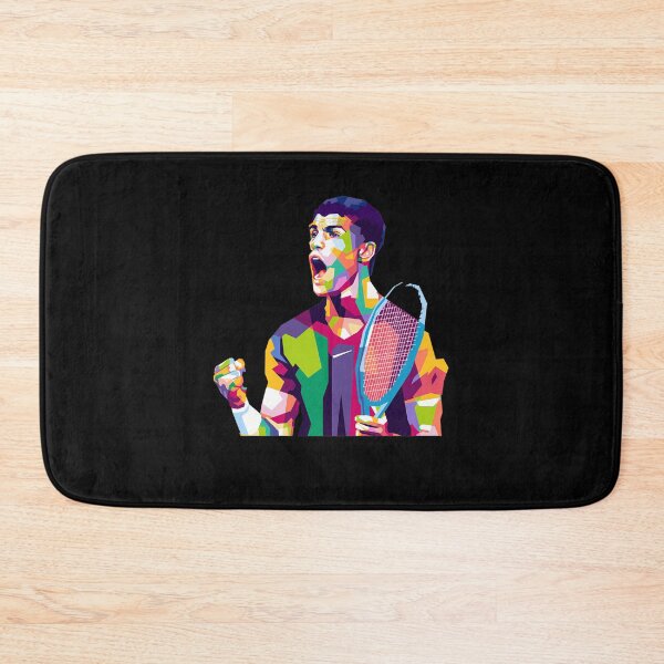 Item preview, Carlos Alcaraz Illustration  Carlos Alcaraztenniswinnerchampionsport designed and sold by n4k store.