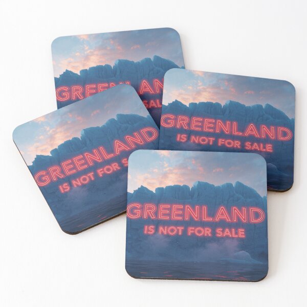 Item preview, Greenland Is Not For Sale Neon Iceberg designed and sold by thurma85.