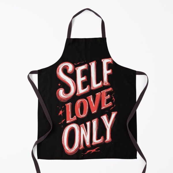 Item preview, Bold Red and White Self Love Only Typography designed and sold by newvisionart191.