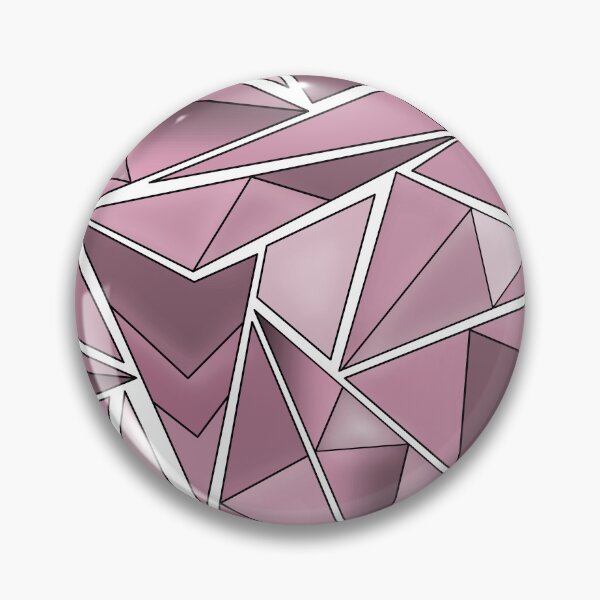 Item preview, Pink brown geometric shapes pattern modern pattern designed and sold by fuzzyfox.