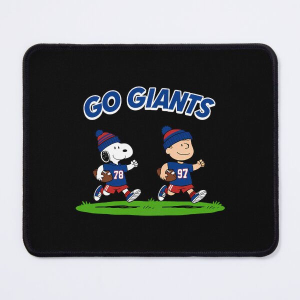 Item preview, Go Giants Snoopy And Charlie Brown designed and sold by niladri2020.