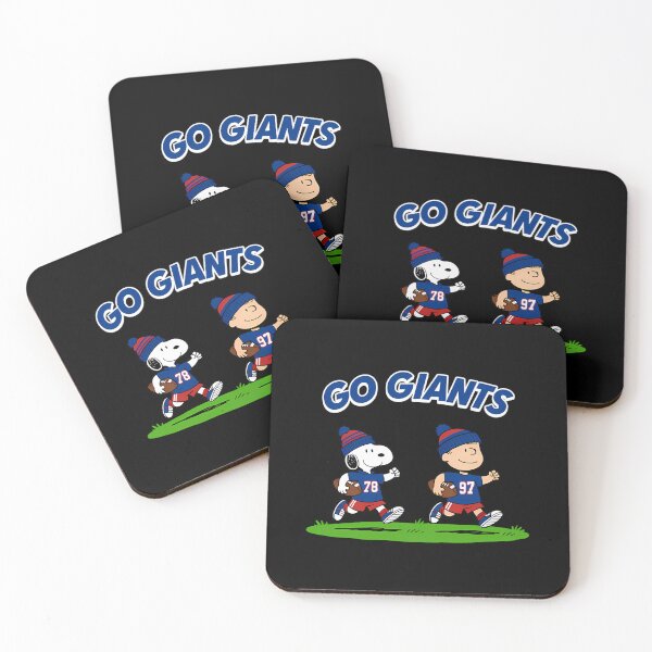 Item preview, Go Giants Snoopy And Charlie Brown designed and sold by niladri2020.