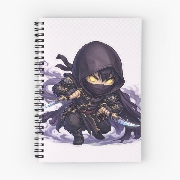 Item preview, Stealthy Shadow Ninja Chibi Character designed and sold by jgvisualarts.