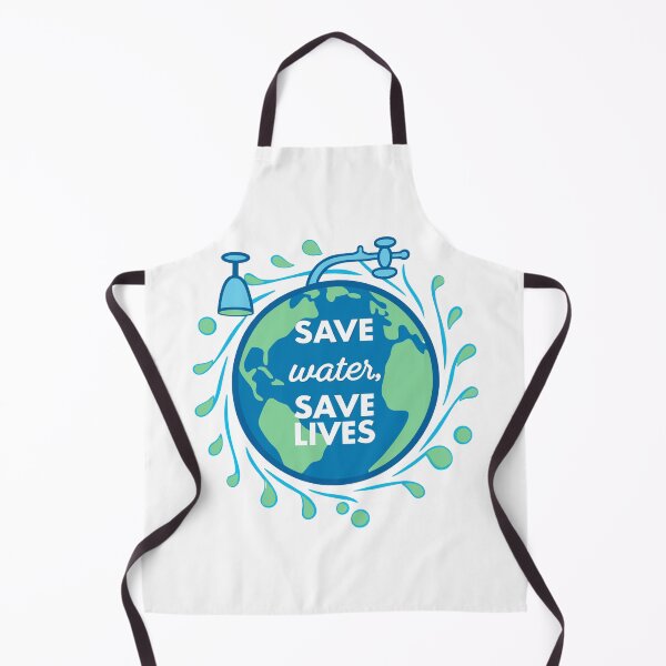Item preview, Global Save Water Save Lives Awareness Illustration designed and sold by Jirada.