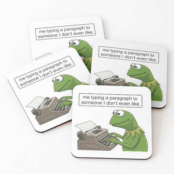 Item preview, Kermit Typing designed and sold by SiksisArt.