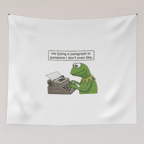 Item preview, Kermit Typing designed and sold by SiksisArt.