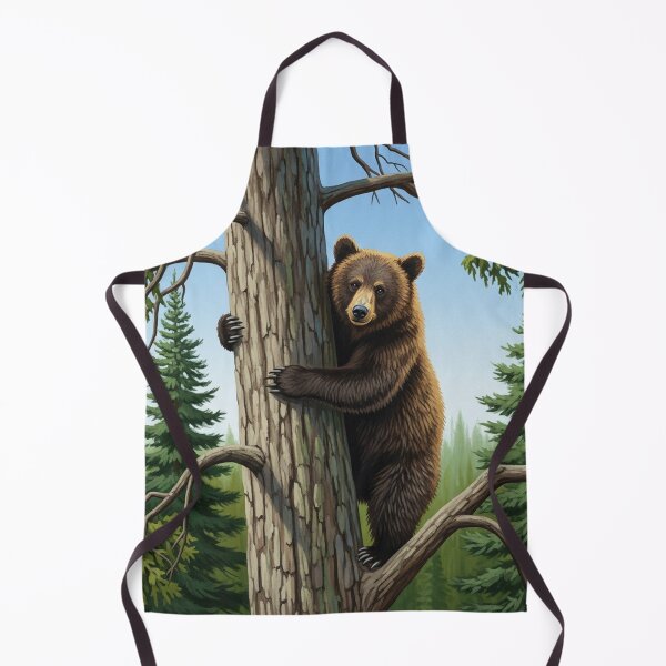 Item preview, Bear climbing a tree designed and sold by Losancestros.