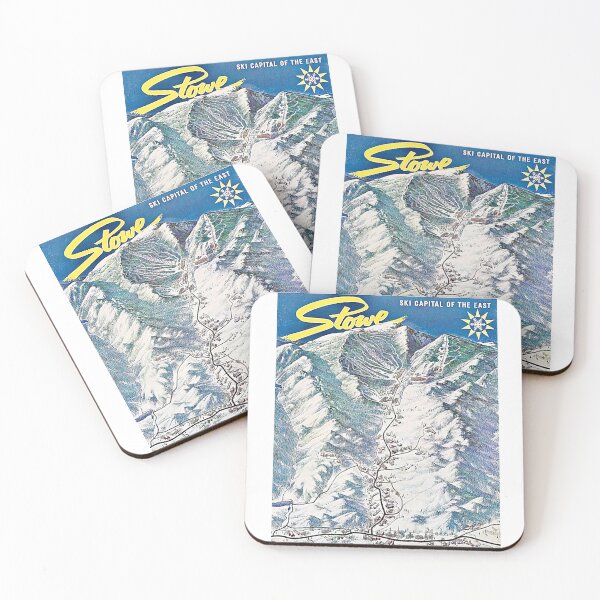 Item preview, ✨Stowe – Ski Capital of the East ✨ (Vintage Trail Map Edition) designed and sold by WheelieGdArt.