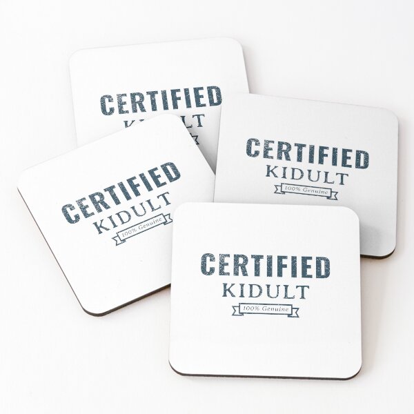 Item preview, Certified Kidult Typography Funny Quotes designed and sold by Kidult Minds.