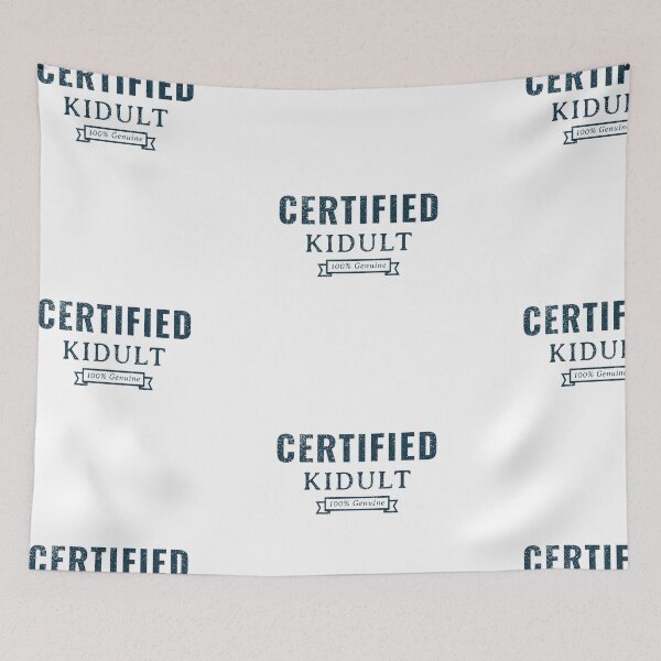 Item preview, Certified Kidult Typography Funny Quotes designed and sold by Kidult Minds.