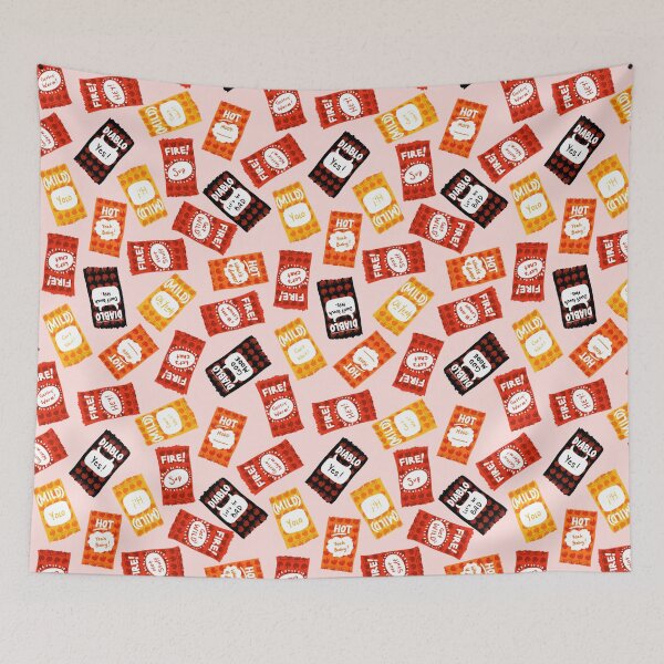 Item preview, Taco Bell sauces! Diablo, fire, hot and mild. designed and sold by katerosestudios.