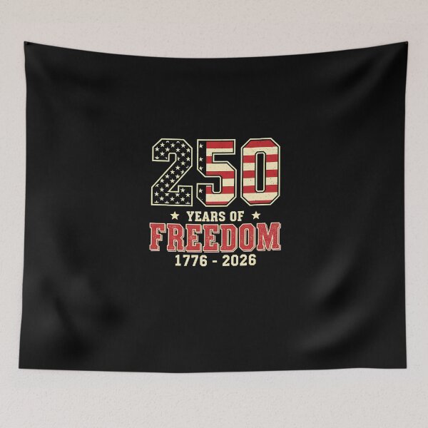 Item preview, 250 Years 1776 2026 250th Birthday 4th of July American Flag designed and sold by heymbe.