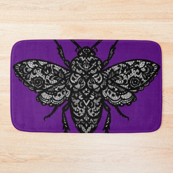 Item preview, Lepidopteran Form Interpreted Through Black Lace and Symmetry designed and sold by Mouraludia.