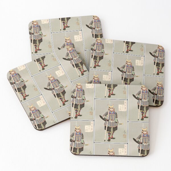 Item preview, Moonlit Warrior Ukiyo-e Print designed and sold by mad-bull.