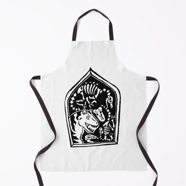 Item preview, Carnotaurus Stained Window Motif designed and sold by Goblin & Dwarf.