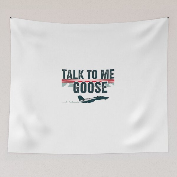 Item preview, Talk to Me, Goose – Vintage Fighter Pilot Design designed and sold by MMK1SHOP.