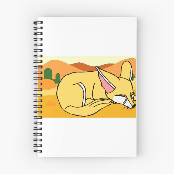 Item preview, Fennec fox Rest designed and sold by icedragonart77.
