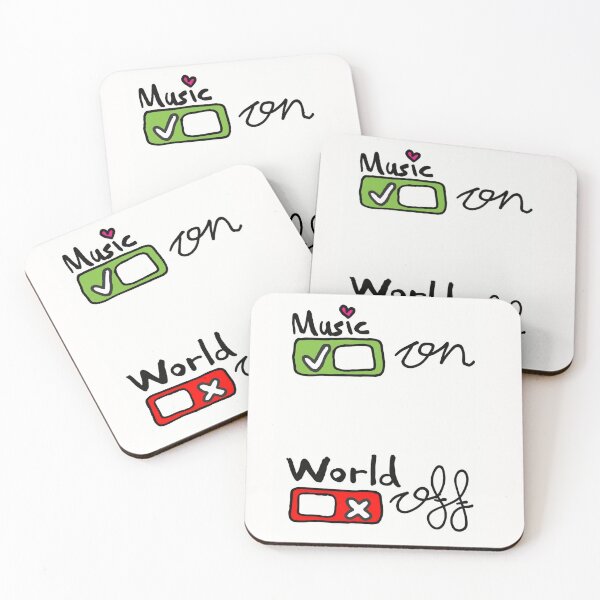Item preview, Music: ON, world: OFF designed and sold by fideskizal.