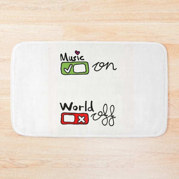 Item preview, Music: ON, world: OFF designed and sold by fideskizal.