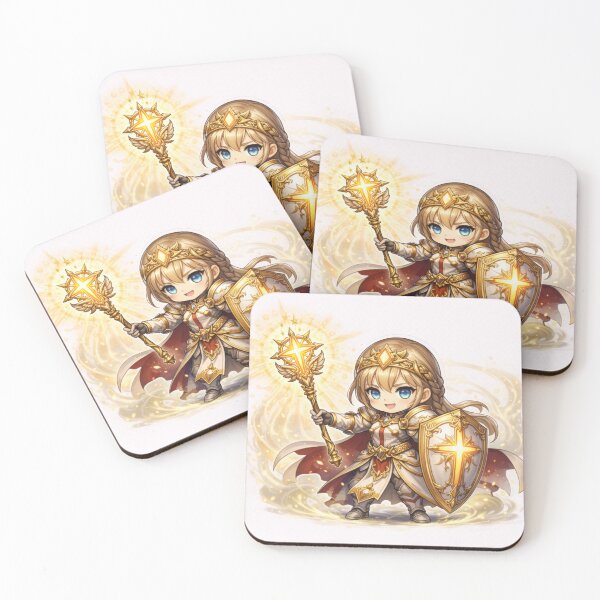 Item preview, Divine Paladin Chibi Knight Character designed and sold by jgvisualarts.