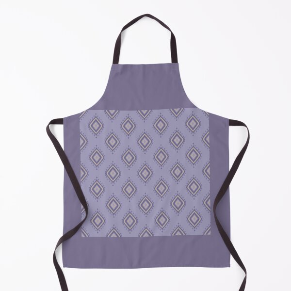 Item preview, Lavender & Slate Bohemian Ikat Diamond Pattern designed and sold by Tinaartth .