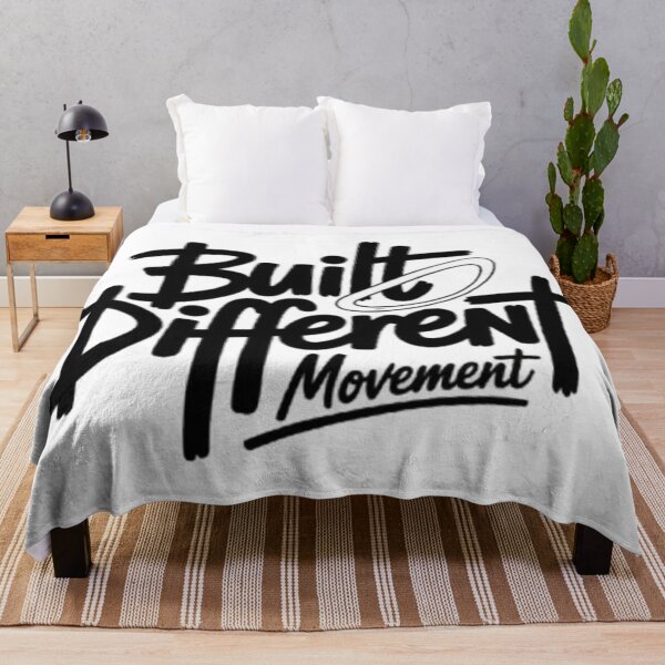 Item preview, Built Different – Unstoppable Mindset Typography Design designed and sold by NewUSShop.