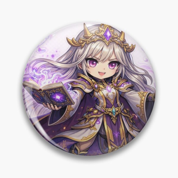 Item preview, Dark Sorceress Chibi Mage Character designed and sold by jgvisualarts.