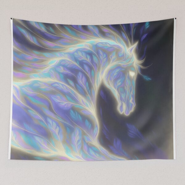 Item preview, Bright Colorful Horse Motif (image size 7840x11680) designed and sold by Digital-Davinci.