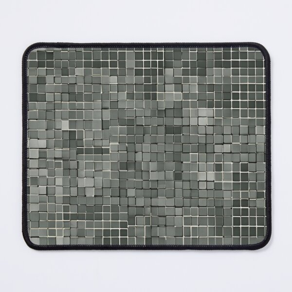 Item preview, Seamless Greyscale Chequered Design designed and sold by mxztar.