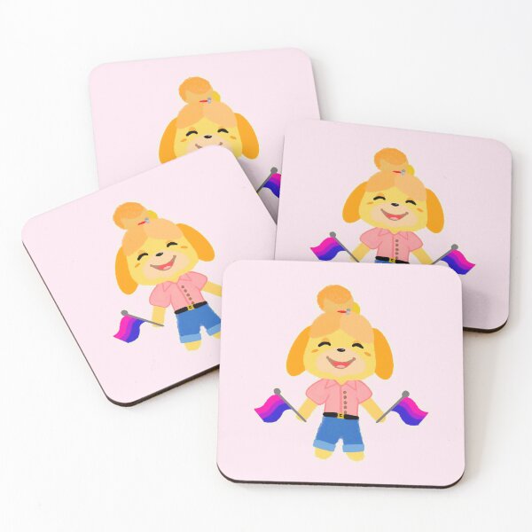 Item preview, Isabelle says "Bi Rights!" designed and sold by Nestled-Studio.