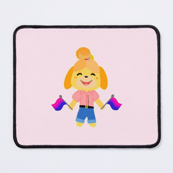 Item preview, Isabelle says "Bi Rights!" designed and sold by Nestled-Studio.