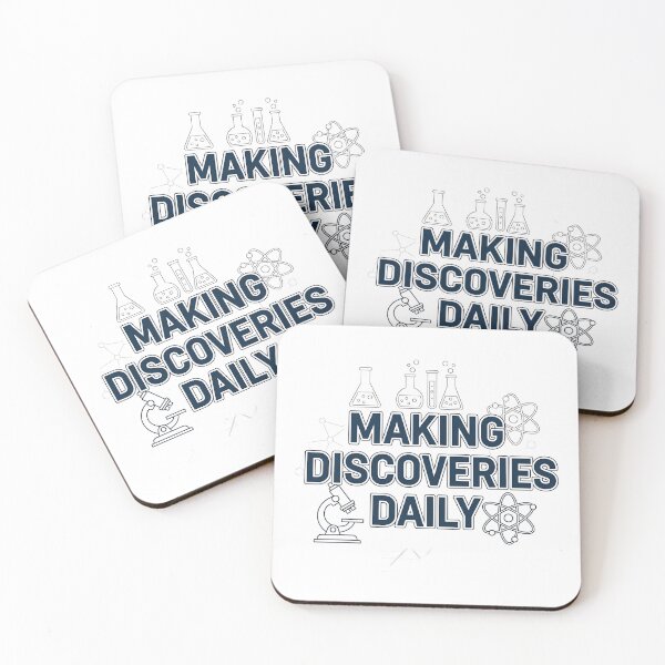 Item preview, Making Discoveries Daily Shirt – Scientist & Researcher STEM T-Shirt Lab Life designed and sold by Muzgle.