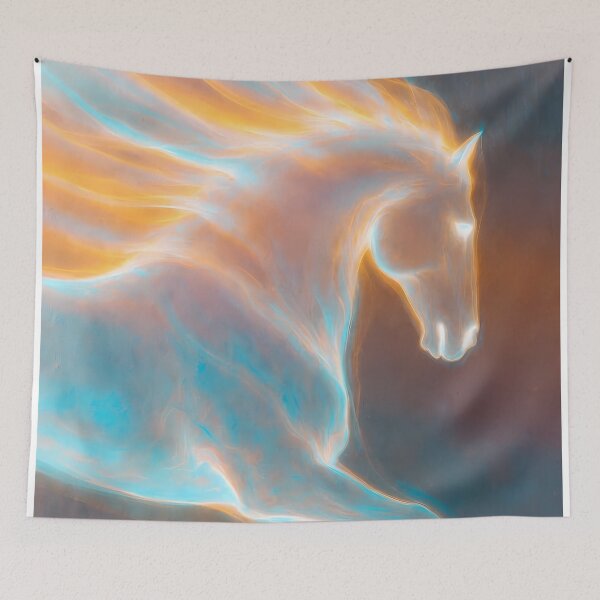 Item preview, Bright Colorful Horse Motif (image size 7840x11680) designed and sold by Digital-Davinci.