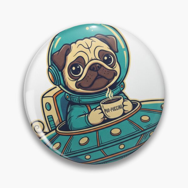 Item preview, Space Pug designed and sold by ggmanzano.