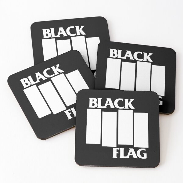 Item preview, Black Flag Band Logo designed and sold by niladri2020.