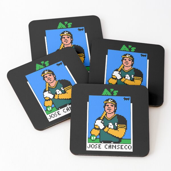 Item preview, Jose Canseco Oakland A'S Pixel Baseball Tribute designed and sold by niladri2020.