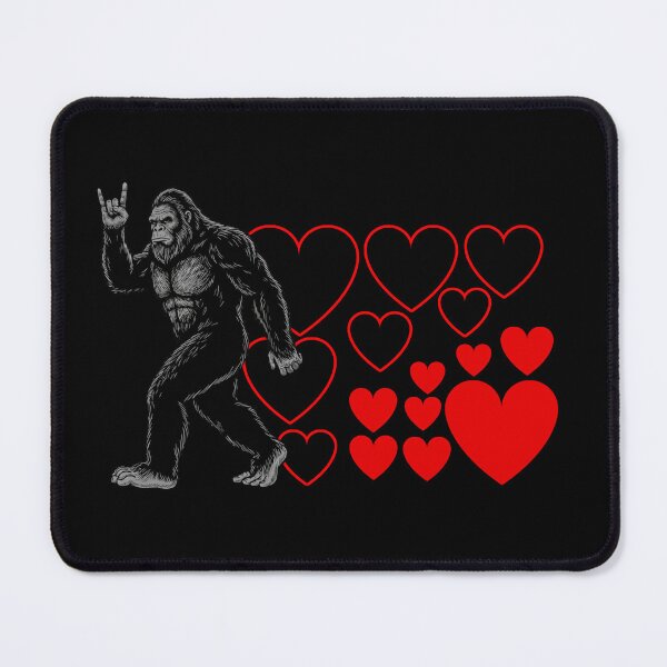 Item preview, Rock On Bigfoot Valentine Hearts T-Shirt designed and sold by LashondaGreen89.