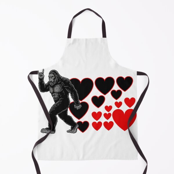 Item preview, Rock On Bigfoot Valentine Hearts T-Shirt designed and sold by LashondaGreen89.