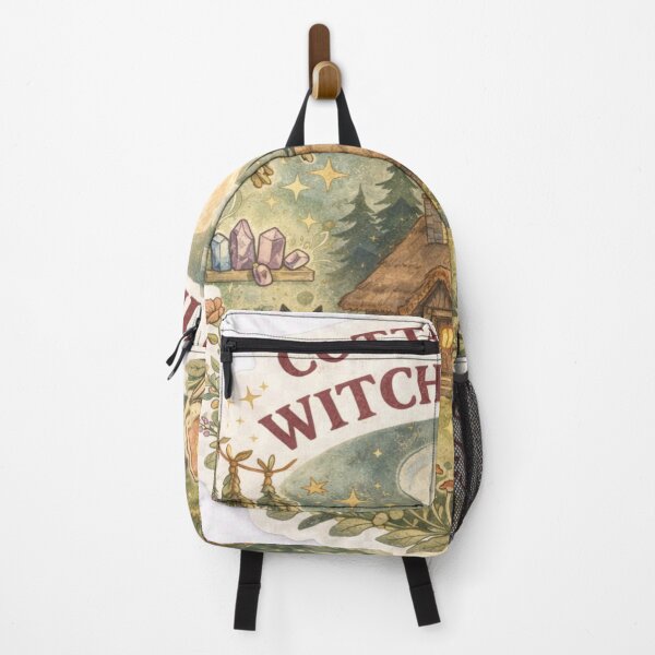 Item preview, Cottagecore Witchy Vibes Forest Cottage Sticker Pack & T-Shirt designed and sold by goodcrystals.