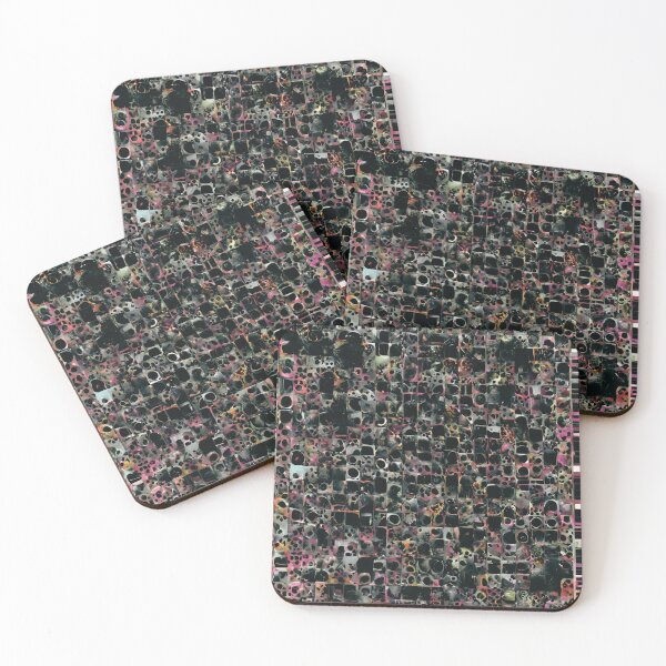 Item preview, Quasi-Pixel Web: Intricate Cyberpunk Design designed and sold by mxztar.