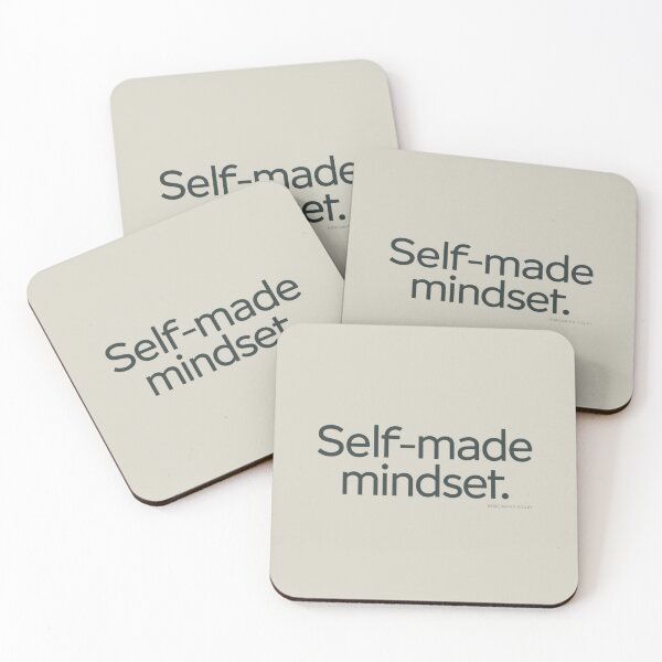 Item preview, Self Made Mindset – Modern Motivational Typography designed and sold by Irene Catchmind.
