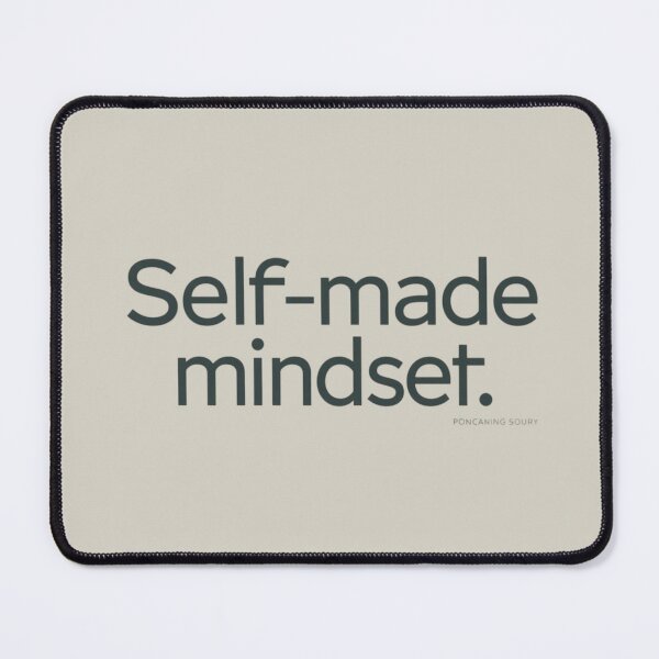 Item preview, Self Made Mindset – Modern Motivational Typography designed and sold by Irene Catchmind.