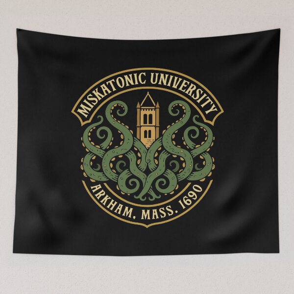 Item preview, Arkham Massachusetts Miskatonic University Emblem designed and sold by pixeptional.