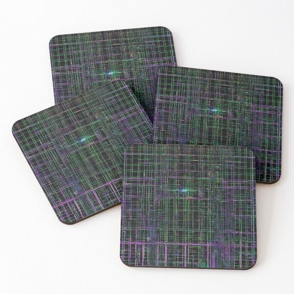 Item preview, Cyber Noir Woven: Fine Lines of a Phantom designed and sold by mxztar.
