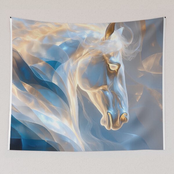 Item preview, Ethereal Bright Colorful Horse Motif (image size 7840x11680) designed and sold by Digital-Davinci.