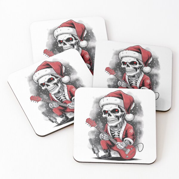 Item preview, skull Santa's Favorite Human  Merry Christmas squad Custom Christmas Gifts T-Shirts, Mugs & More Print on Demand Shop designed and sold by kaka8888.