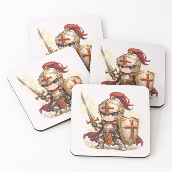 Item preview, Holy Crusader Knight Chibi Character designed and sold by jgvisualarts.