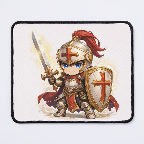 Item preview, Holy Crusader Knight Chibi Character designed and sold by jgvisualarts.